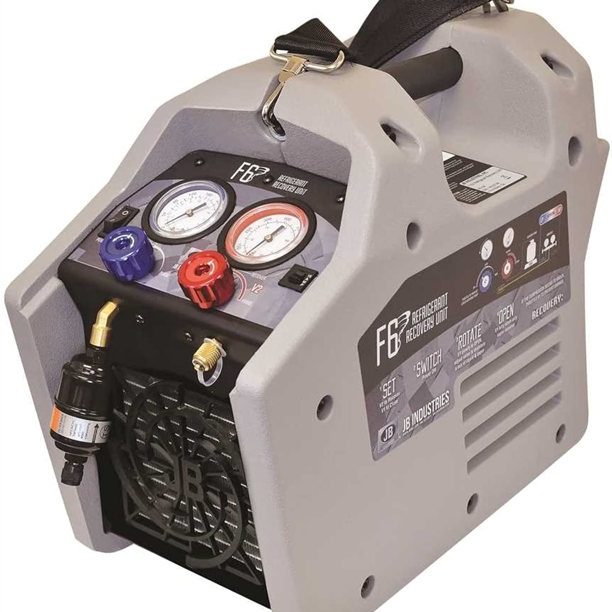 Amazon.com: JB Industries F6-DP Refrigerant Recovery Unit : Automotive